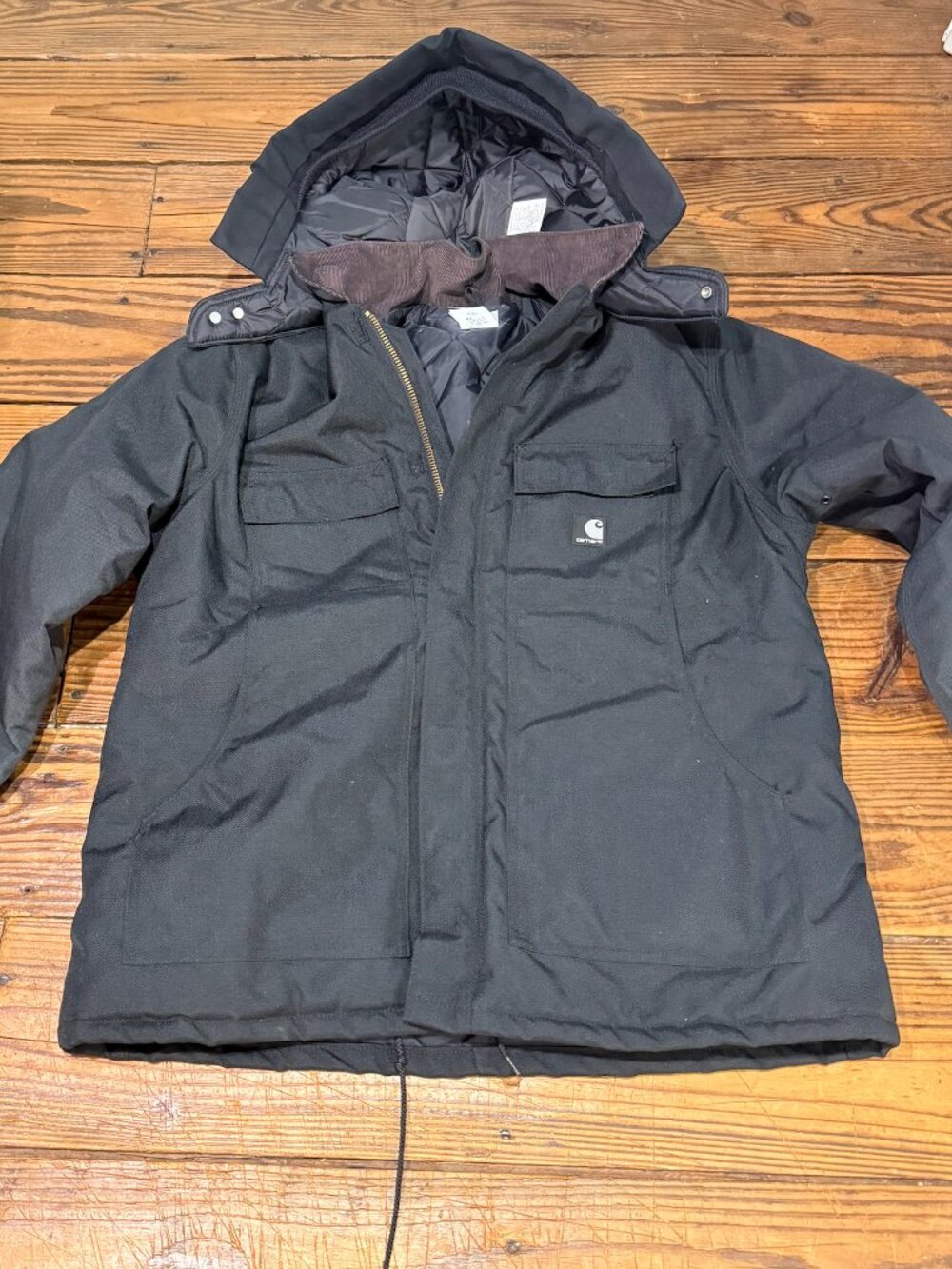 Carhartt C55 Yukon Extremes Arctic Jacket Quilted Men XL w/ Removable Hood (AO2)